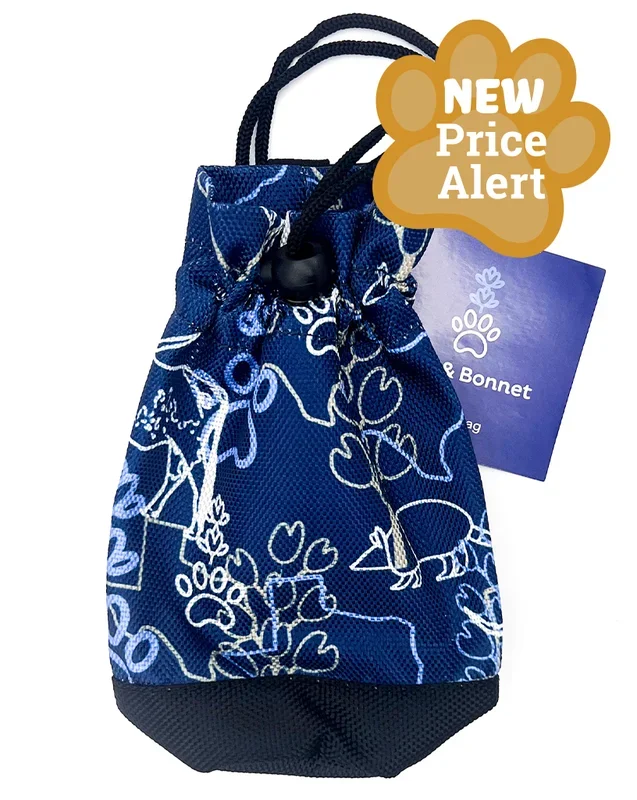 Blue and Bonnet Treat Pouch