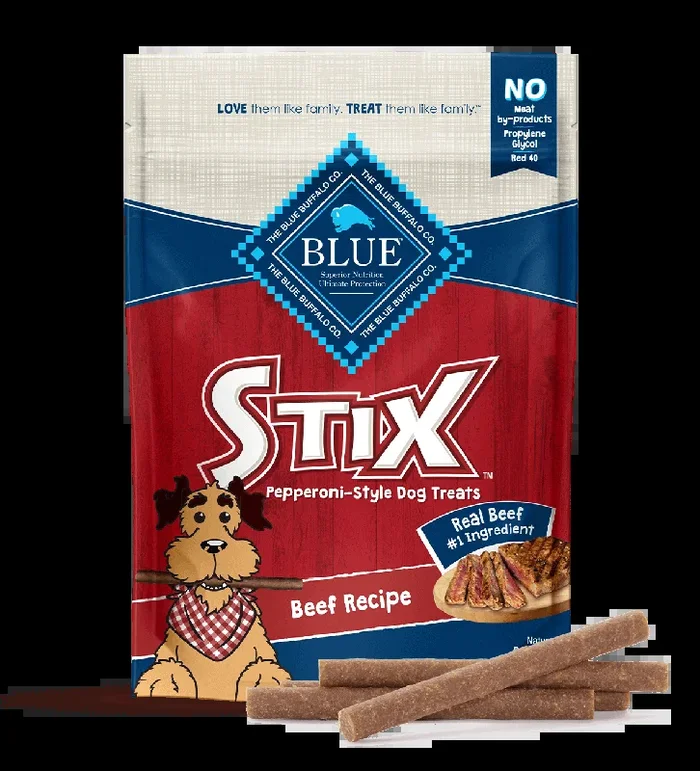 Blue Buffalo BLUE™ Stix Beef Recipe Natural Soft-Moist Dog Treats