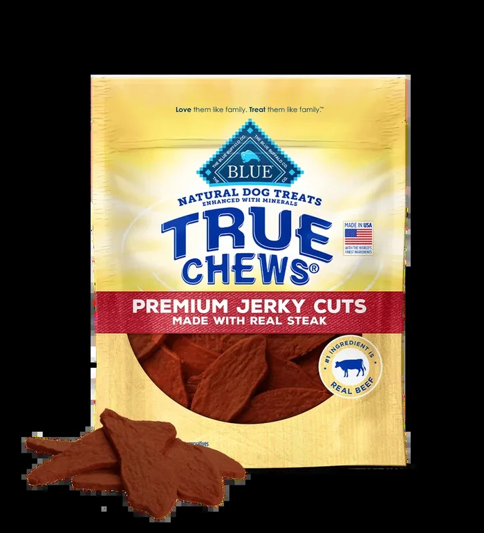 Blue Buffalo BLUE True Chews® Premium Jerky Cuts Made with Real Steak Dog Treats
