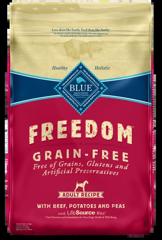 Blue Buffalo Freedom Grain-Free Adult Beef Recipe Dry Dog Food