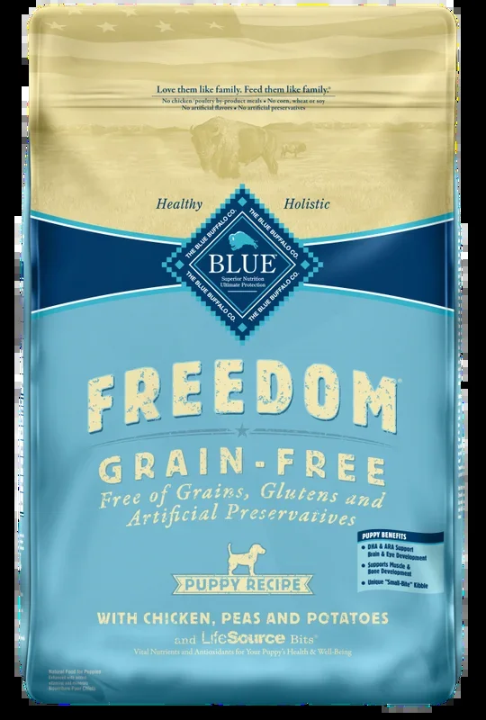 Blue Buffalo Freedom Grain Free Chicken Recipe Puppy Dry Dog Food