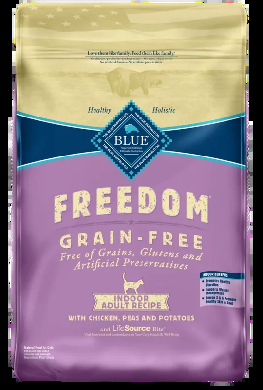 Blue Buffalo Freedom Grain Free Indoor Chicken Recipe Dry Cat Food