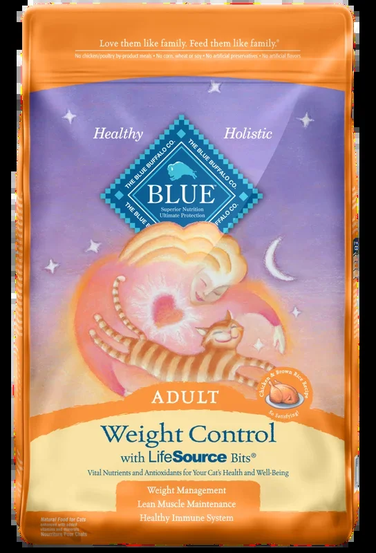 Blue Buffalo Weight Control Chicken & Brown Rice Recipe Adult Dry Cat Food
