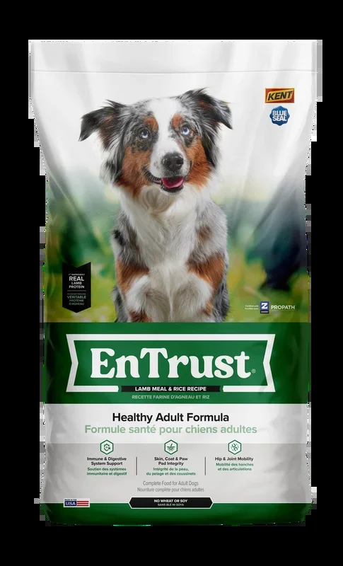 Blue Seal EnTrust Adult Lamb Meal & Rice Dog 6 LB