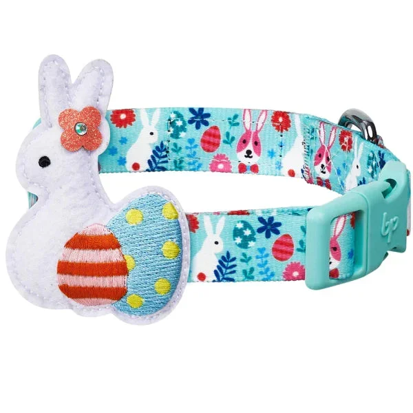 Blueberry Pet – Blue | Easter Bunny and Egg Dog Collar
