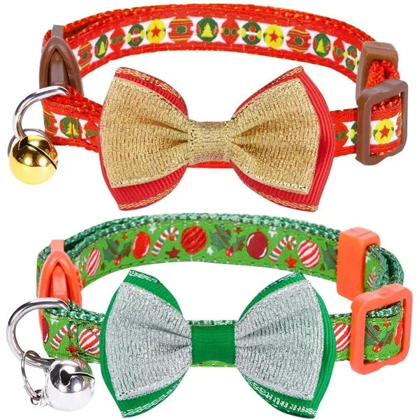 Blueberry Pet – Christmas Holiday Fun Cat Collar