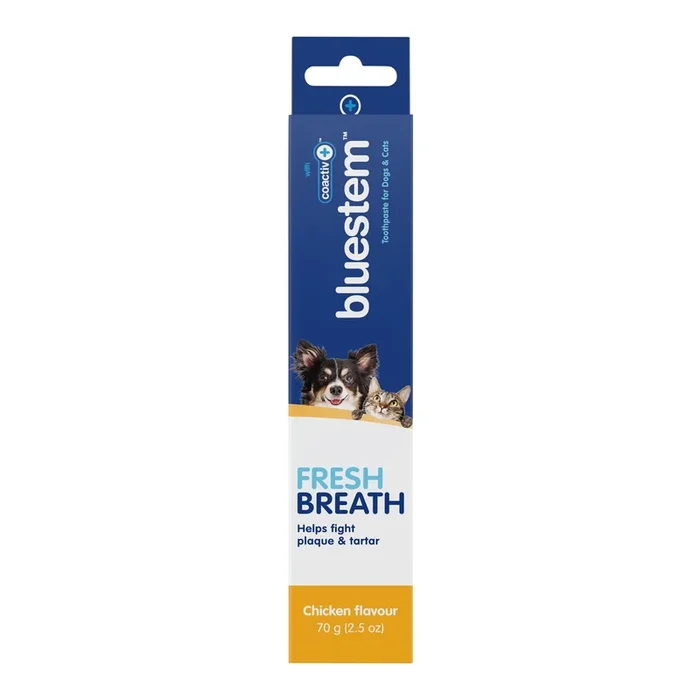 Bluestem Coactiv+ Pet Toothpaste for Dogs and Cats, Chicken Flavor, 2.5 oz