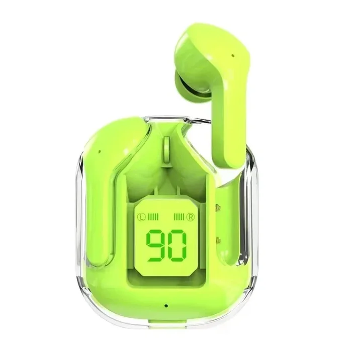 Bluetooth Earbuds – Transparent Space Capsule Design