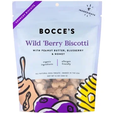 Bocce’s Bakery – Wild Berry Biscotti Biscuits