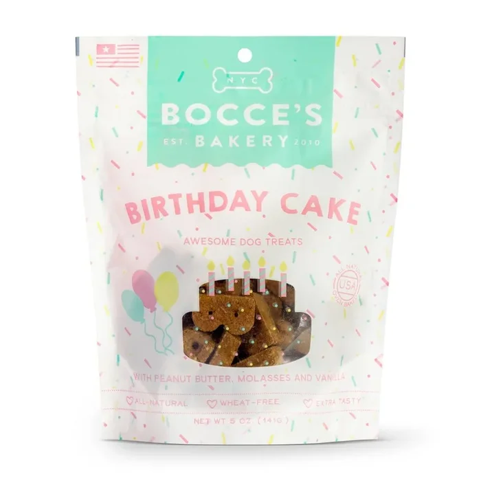 Bocce’s Bakery Birthday Cake Recipe Biscuit Dog Treats