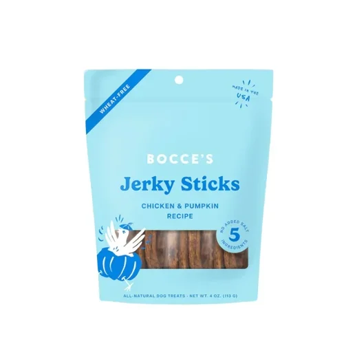 Bocce’s Bakery Grazers – Chicken & Pumpkin Jerky