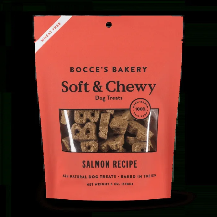 Bocce’s Bakery Soft & Chewy Salmon Recipe Dog Treats