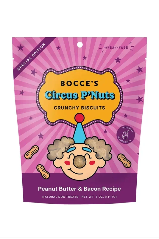 Bocce’s Circus P’Nuts Crunchy Dog Treats