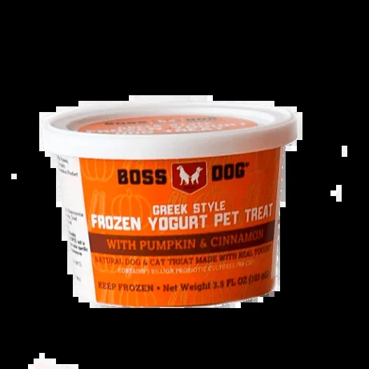 Boss Dog – Frozen Yogurt Pumpkin & Cinnamon 12/3.5 fl oz