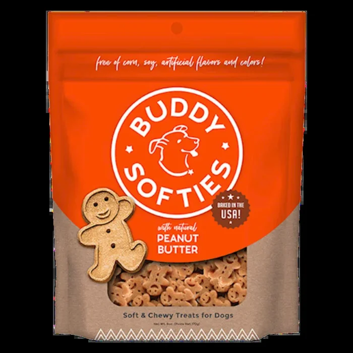 Buddy Biscuits – Dog Soft & Chewy Peanut Butter