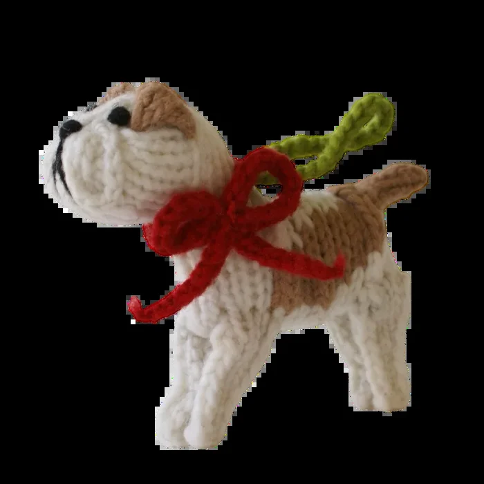 Bulldog Ornament by Chilly Dog