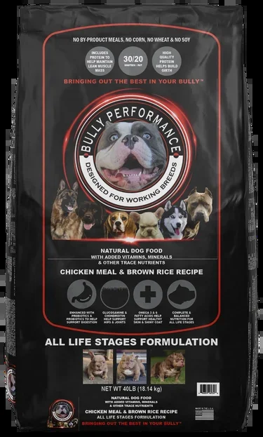 Bully Performance Dog Food 40-lbs All Life Stages