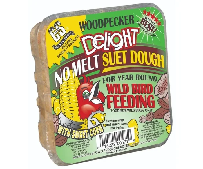C & S Products – Woodpecker Delight No Melt Suet Dough