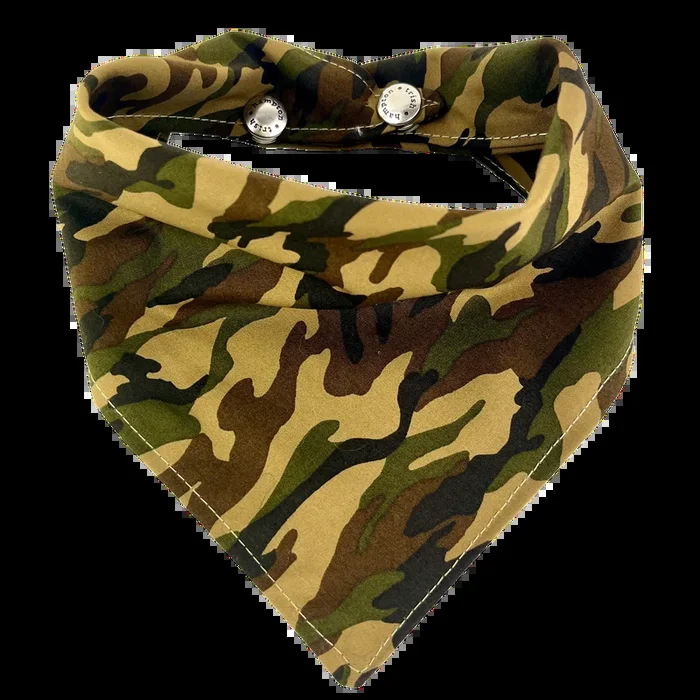 Camoflauge Dog Bandana – 755