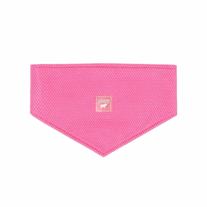 CANADA POOCH Chill Seeker Cooling Bandana Neon Pink