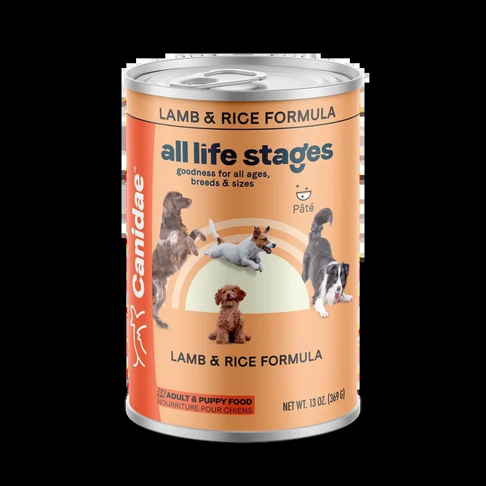 Canidae – All Breeds, All Life Stages Lamb & Rice Formula Canned Dog Food