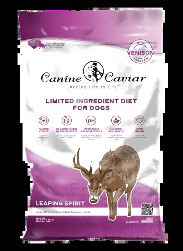 Canine Caviar Leaping Spirit Holistic Grain Free Entree Dry Dog Food