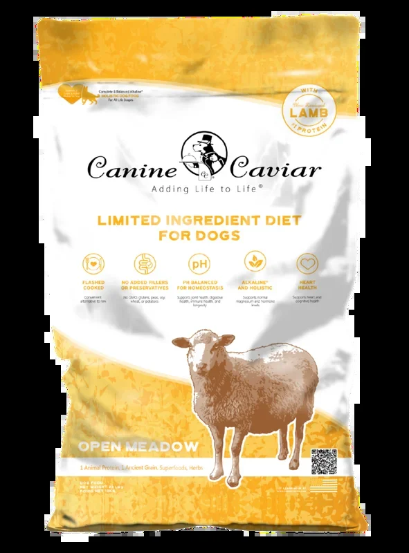 Canine Caviar Open Meadow Alkaline Holistic Entree Dry Dog Food