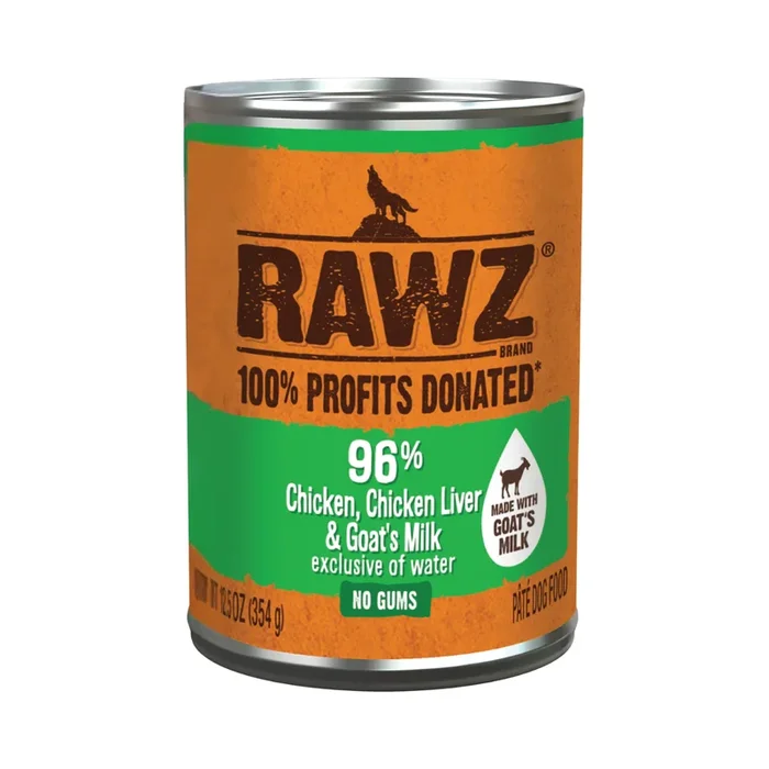 Canned Dog Food – 96% Chicken, Chicken Liver & Goat’s Milk