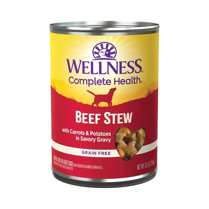Canned Dog Food – COMPLETE HEALTH – Beef Stew with Carrots & Potatoes – Adult