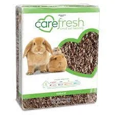 Carefresh Natural Paper Small Pet Bedding with Odor Control 99% Dust-Free, 60 Liters
