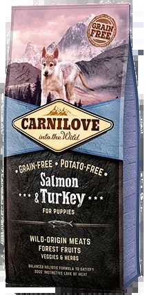 Carnilove Salmon & Turkey For Puppies