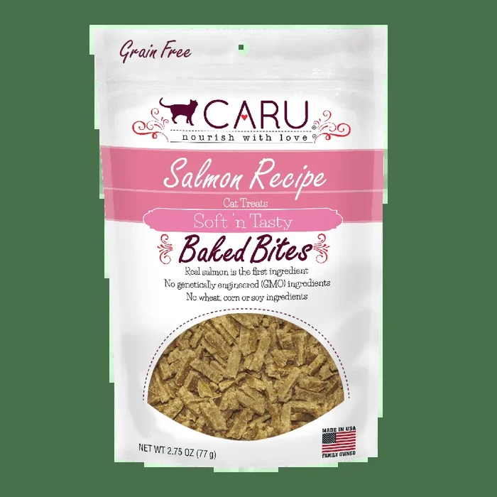 Caru Soft ‘n Tasty Baked Salmon Recipe Bites for Cats