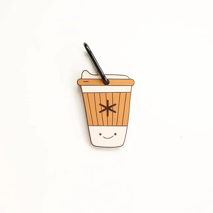 Cavology – Poop Handler – Silicone Waste Bag Holder Coffee Latte Design