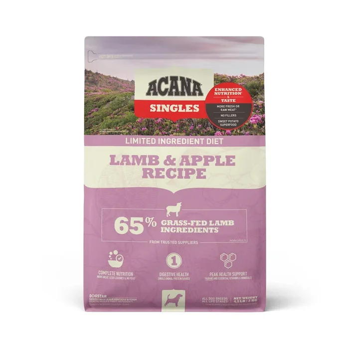 Champion – Acana – Dog Singles Lamb & Apple