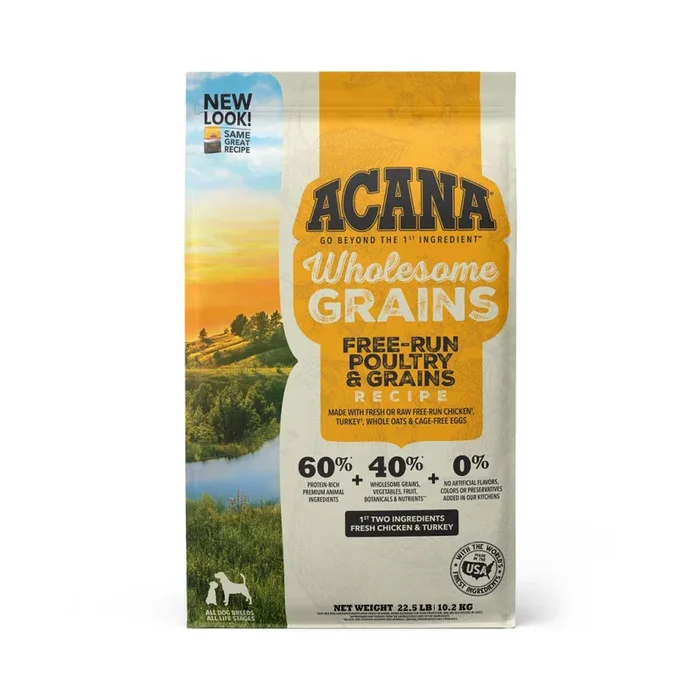 Champion – Acana – Dog Wholesome Grains Free Run Poultry