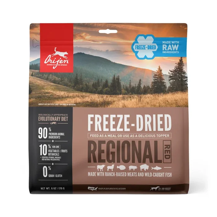 Champion – Orijen – Dog Freeze Dried Regional