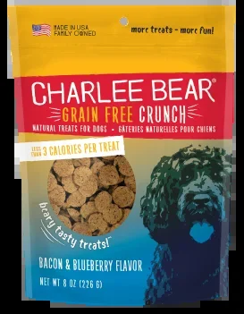 Charlee Bear GF Crunch Bacon & Blueberry Dog Treats
