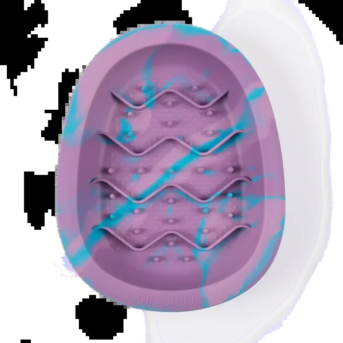 CHEWFFON – CHEWFFON Interactive Dog Lick Bowl-Blueberry Large