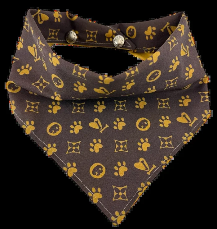 Chewy Vuitton Classic Dog Bandana – 1103