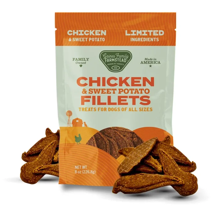 Chicken and Sweet Potato Fillets