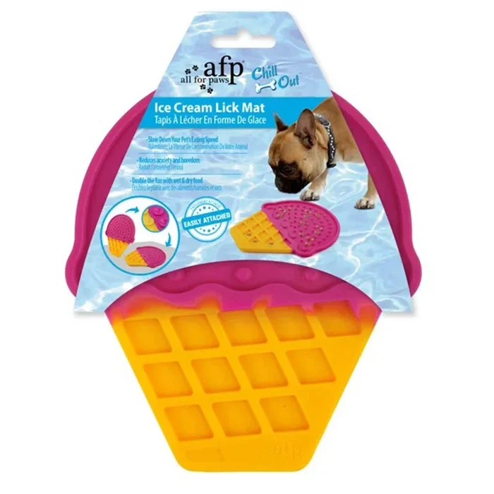 Chill Out – Ice Cream Dog Lick Mat Summer Slow Feeder for Dogs