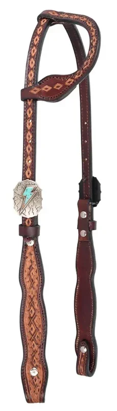 Circle Y Montana One Ear Headstall, Full