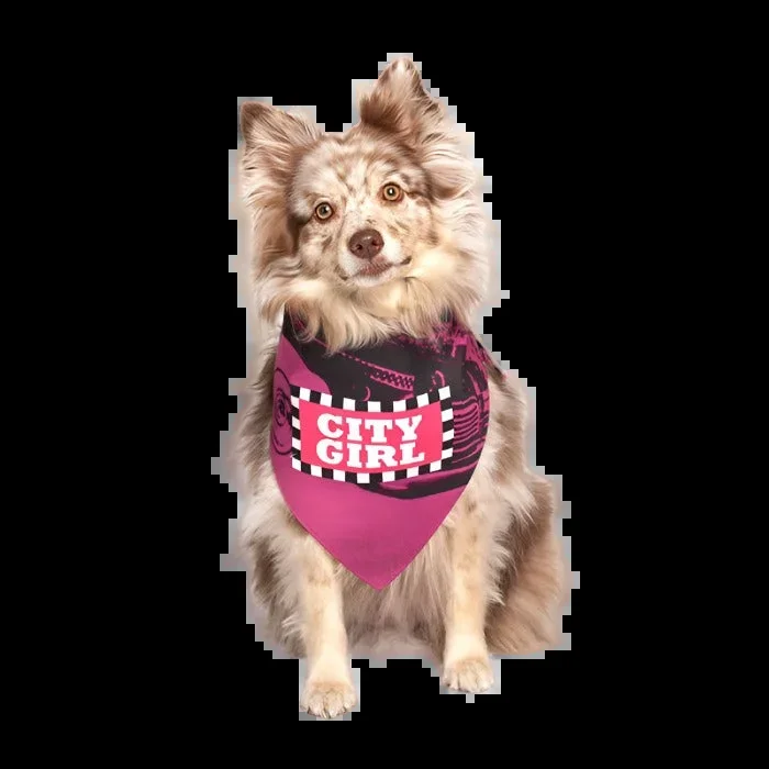City Girl Dog Bandana by Dog Fashion Living