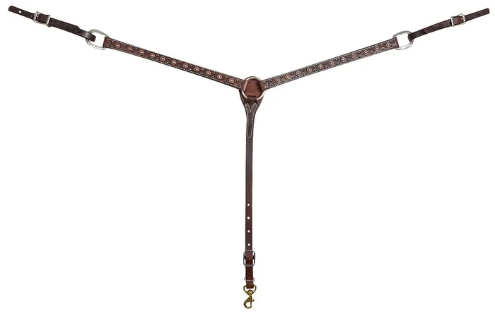 Classic Equine Copper Dot Breast Collar