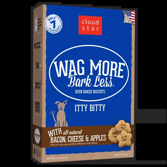 Cloud Star Itty Bitty Buddy Biscuits Bacon And Cheese Dog Treats
