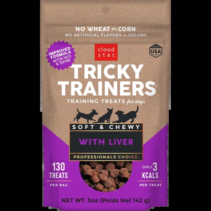 CLOUD STAR Tricky Trainers Soft & Chewy Liver