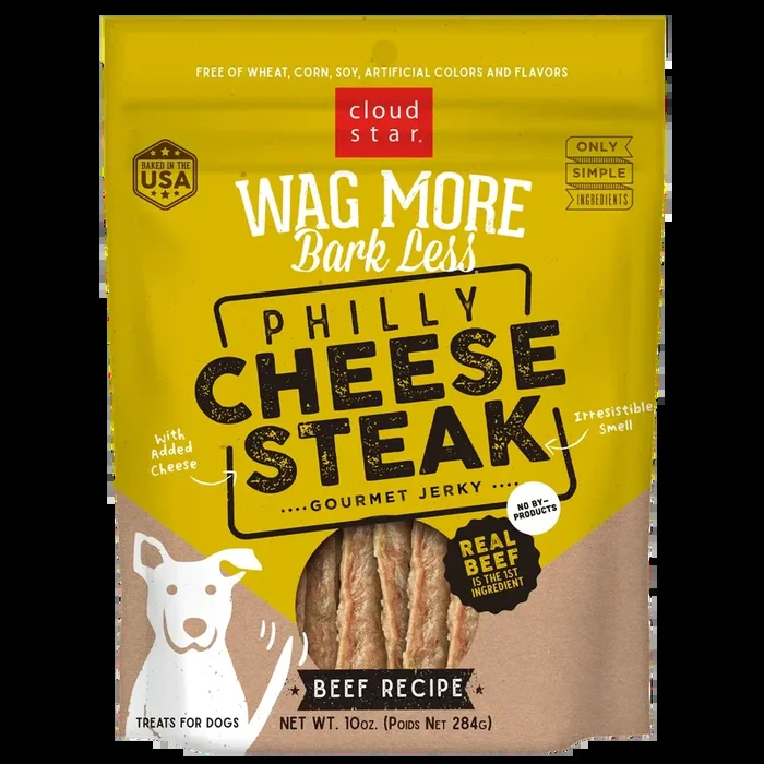 Cloud Star Wag More Bark Less Philly Cheesesteak Beef