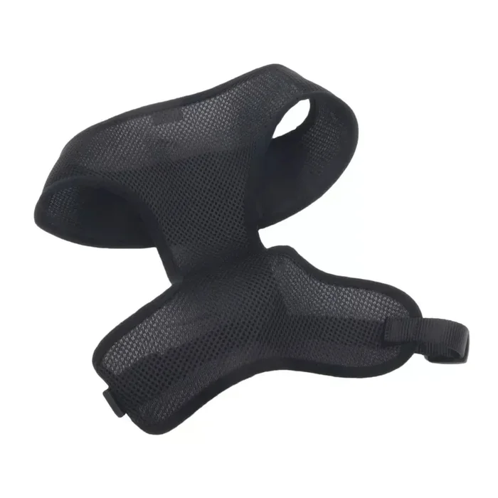Coastal Pet Products Comfort Soft Adjustable Dog Harness Black, 5/8″ x 16″-19″