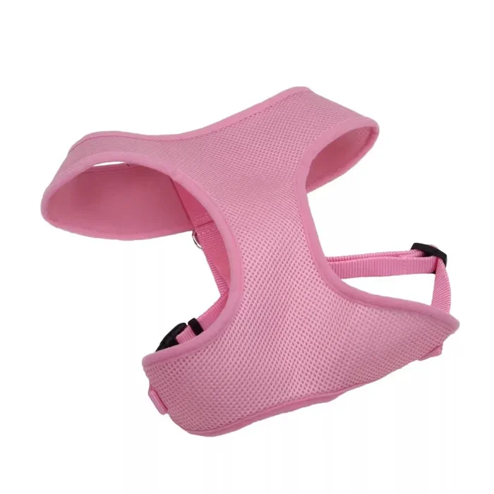Coastal Pet Products Comfort Soft Adjustable Dog Harness Pink Bright 3/4″ x 19″-23″