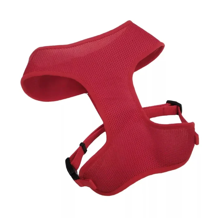 Coastal Pet Products Comfort Soft Adjustable Dog Harness XX-Small Red 3/8″ x 14″ – 16″
